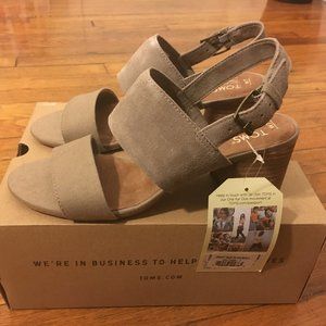 Toms Suede Poppys Sandals